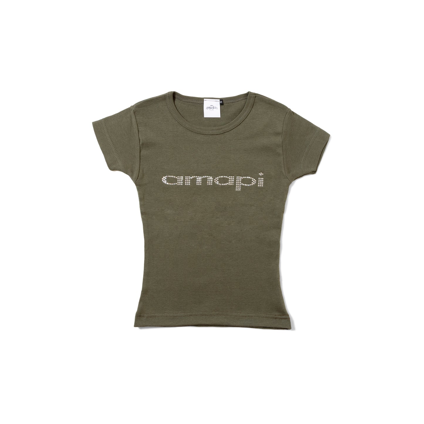 AMAPI STONE t-shirts -ARMY GREEN