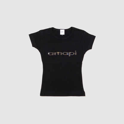AMAPI STONE t-shirts - BLACK