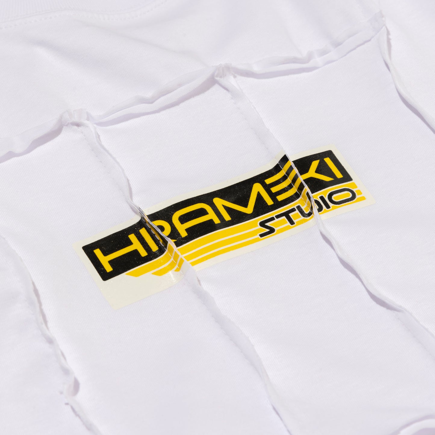 HIRAMEKI Rectangle Logo Reworked T-Shirt