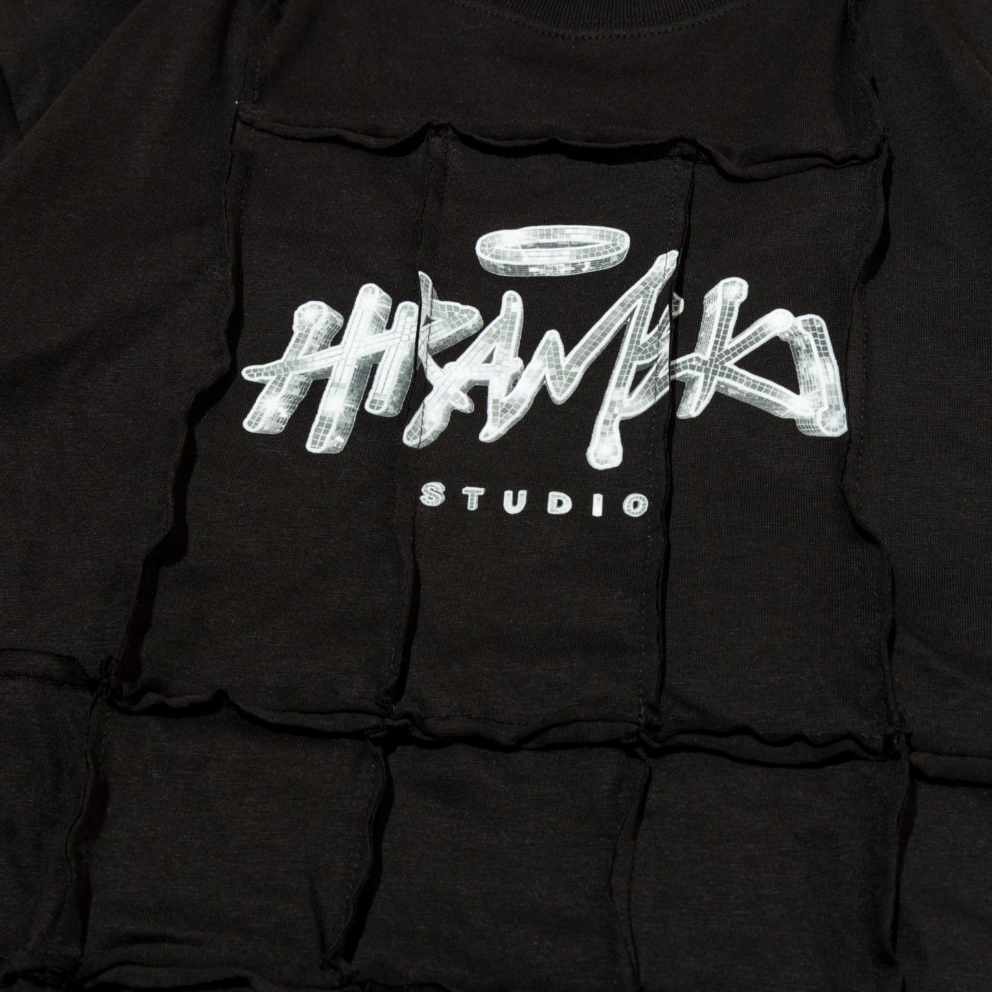 HIRAMEKI STUDIO Disco Ball Logo Reworked T-Shirt