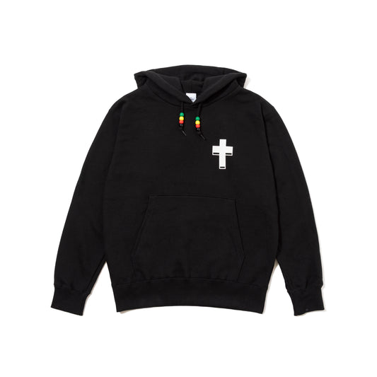 JESUS LOVES BAAAD GYAL HOODIE BLACK